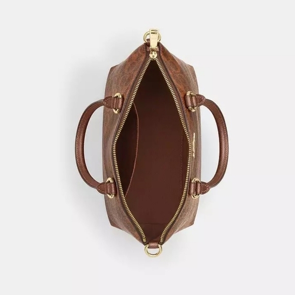 Coach  Sadie Satchel Bag . - Picture 6 of 15